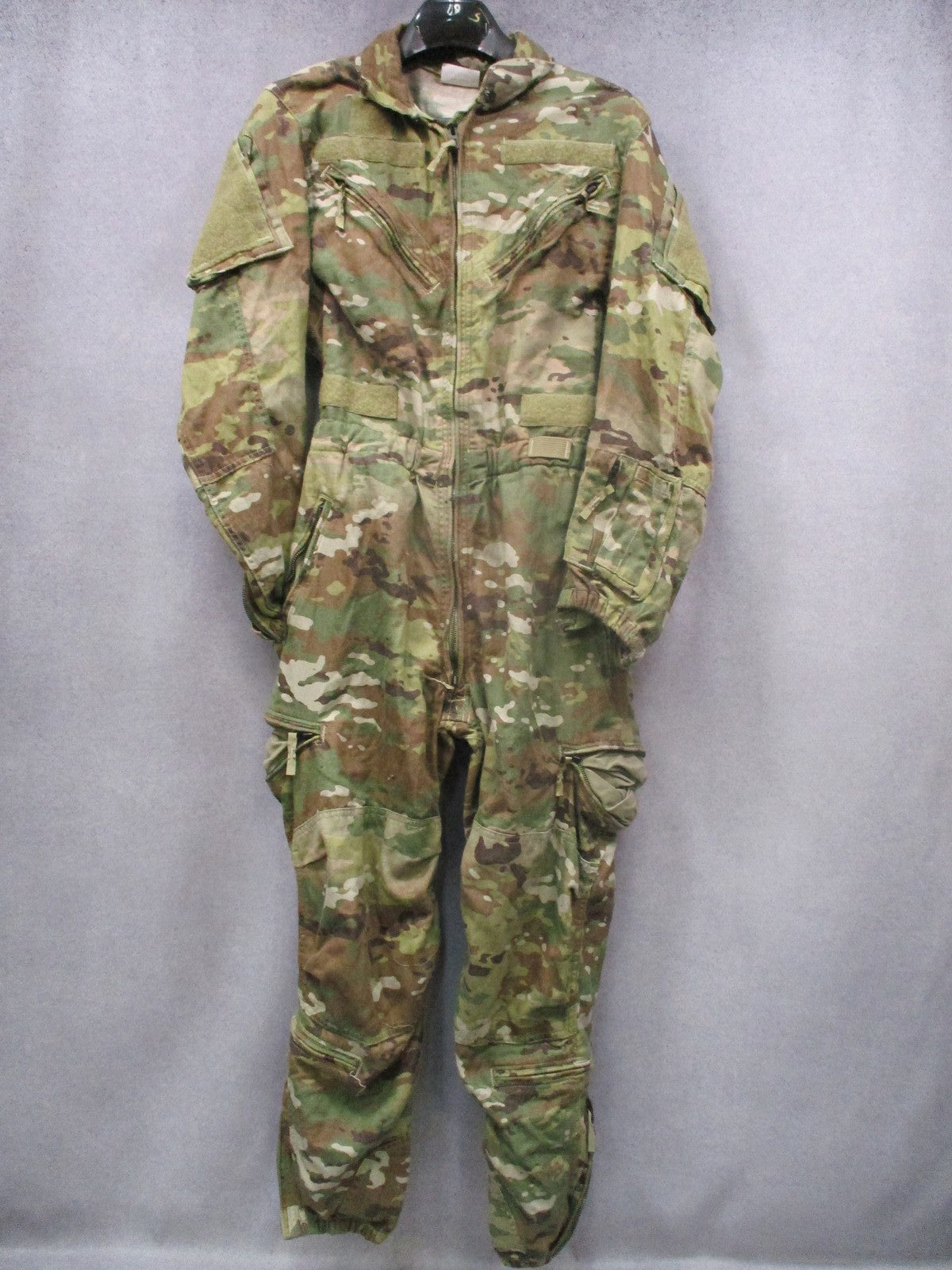 USGI ICVC Crewman Coveralls FR Scorpion OCP Medium Short 8415-01-641-9461 Used