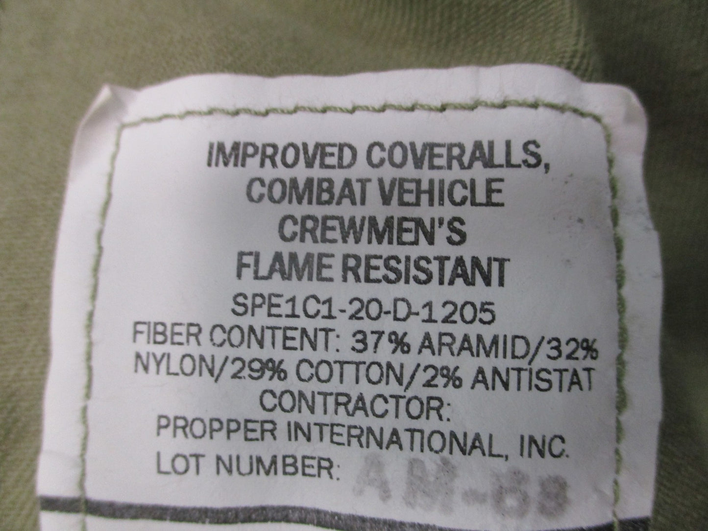 USGI ICVC Crewman Coveralls FR Scorpion OCP Medium Short 8415-01-641-9461 Used