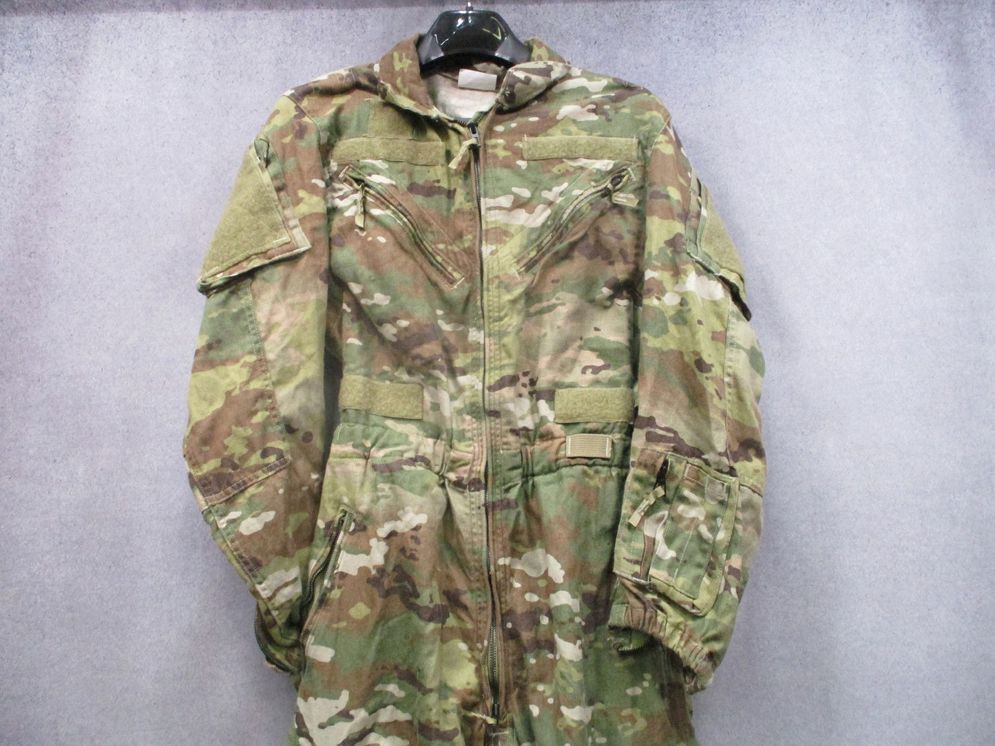 USGI ICVC Crewman Coveralls FR Scorpion OCP Medium Short 8415-01-641-9461 Used