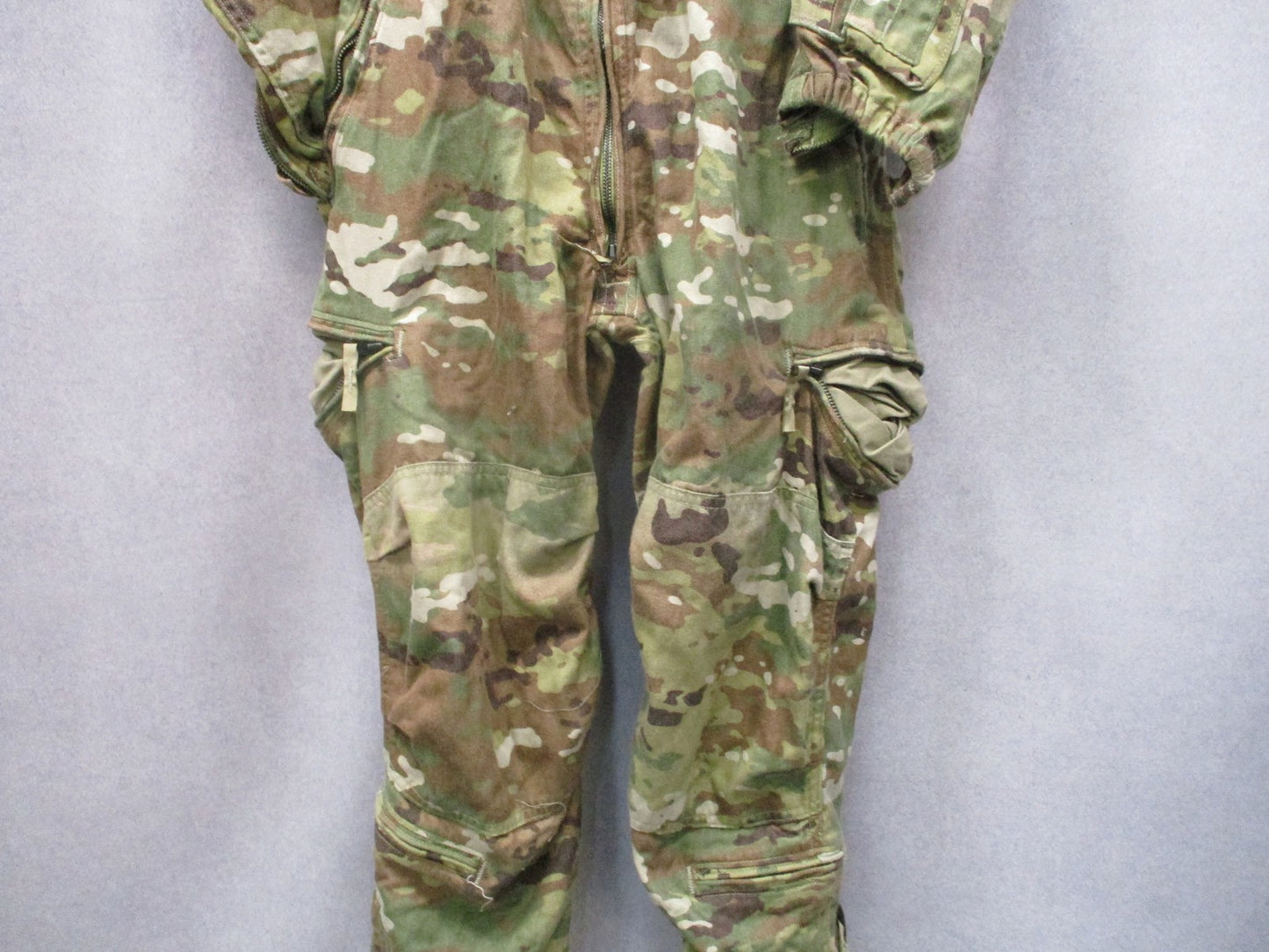 USGI ICVC Crewman Coveralls FR Scorpion OCP Medium Short 8415-01-641-9461 Used