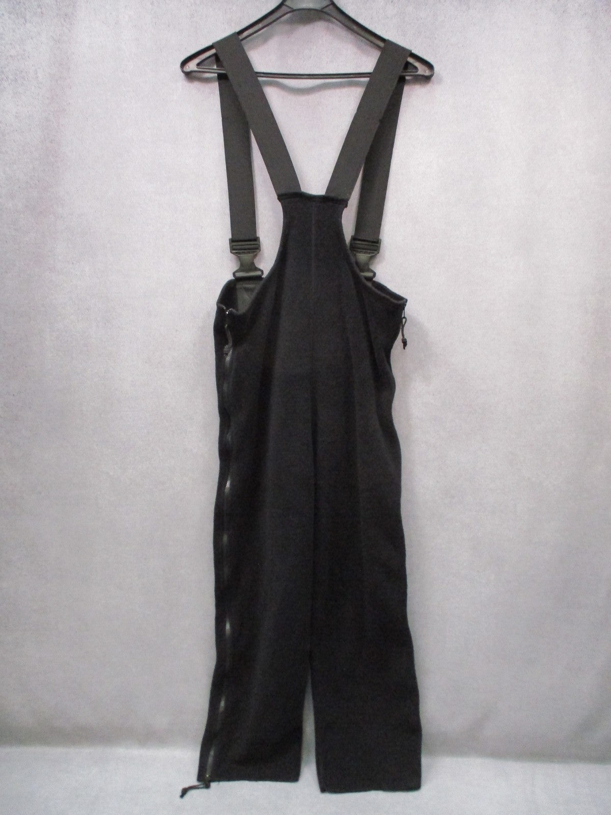 USGI Polartec Cold Weather Fleece Bib Overalls ECWCS Black Military Pants