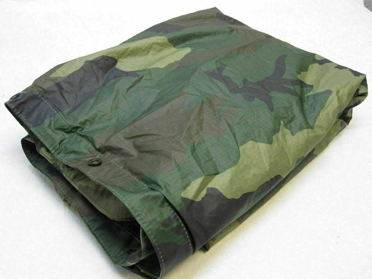 NEW USGI WOODLAND MILITARY PONCHO WET WEATHER RAIN GEAR 8405-01-100-0976