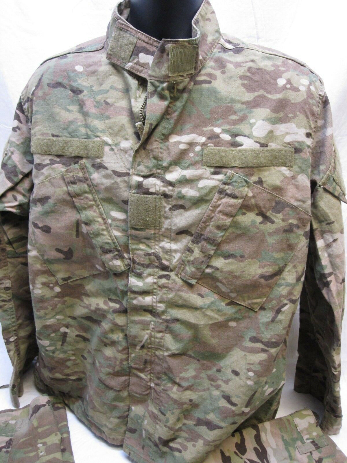 NEW ARMY ISSUE MULTICAM UNIFORM SET LARGE/REGULAR TOP & PANTS FLAME RESISTANT