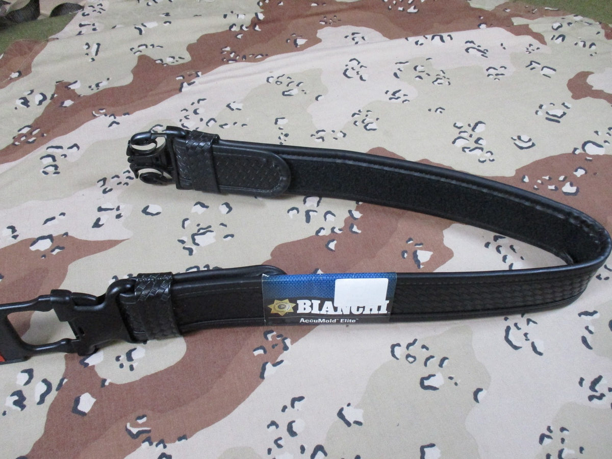 Bianchi AccuMold Elite 7950 Duty Belt Basketweave Black Size Small New