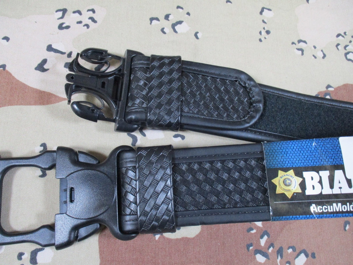 Bianchi AccuMold Elite 7950 Duty Belt Basketweave Black Size Small New