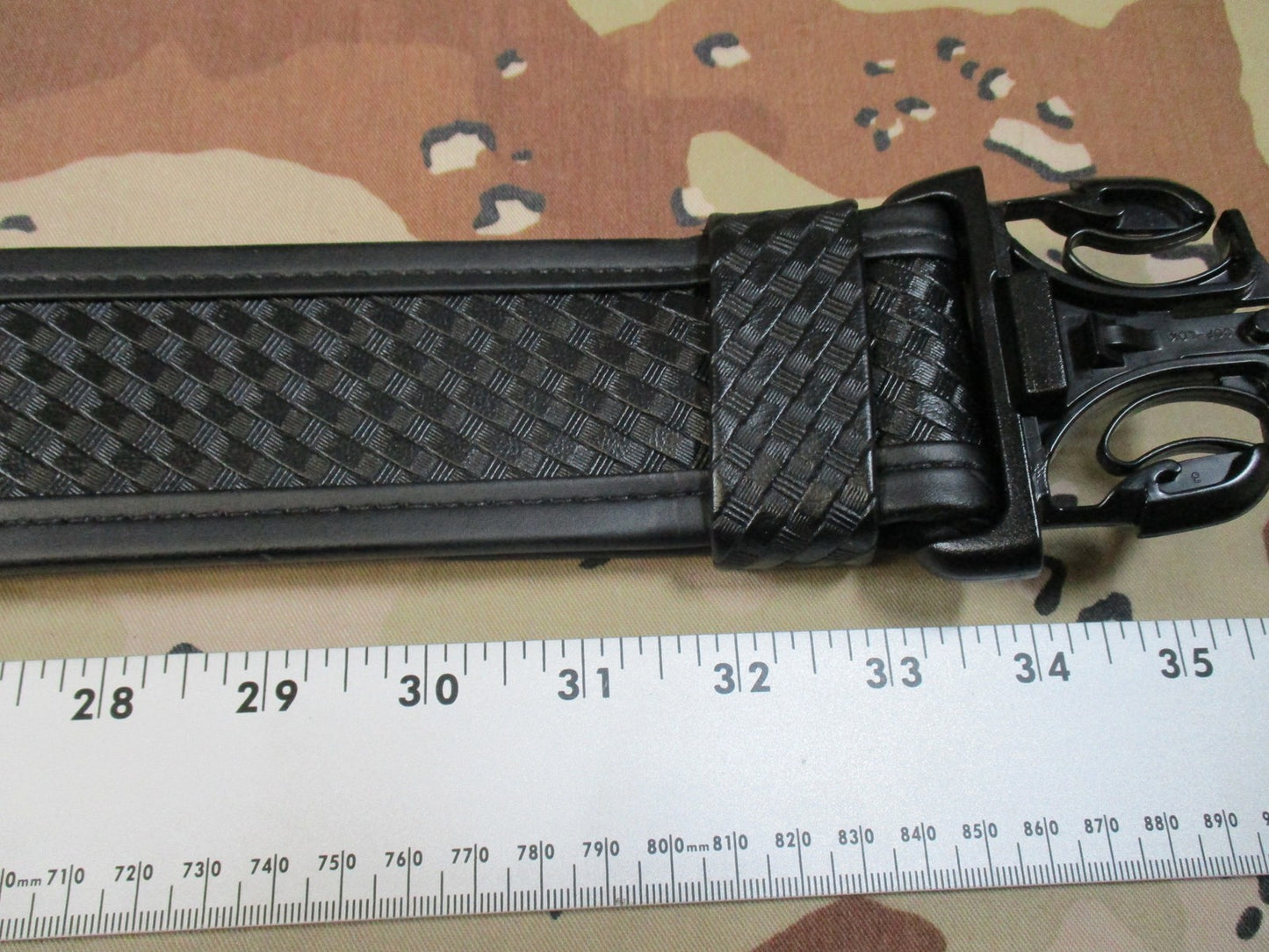 Bianchi AccuMold Elite 7950 Duty Belt Basketweave Black Size Small New