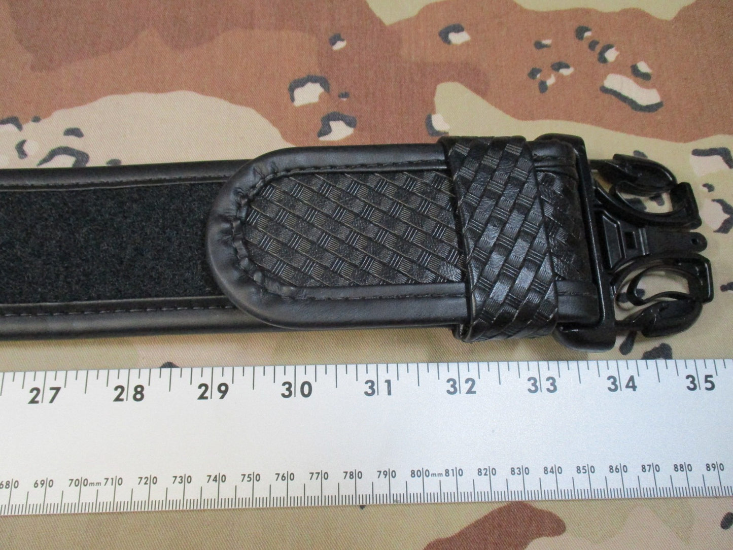 Bianchi AccuMold Elite 7950 Duty Belt Basketweave Black Size Small New