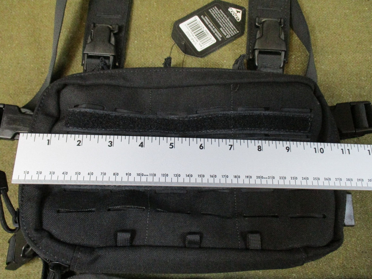 Condor Tactical Chest Rig Modular MOLLE Vest Black VA6-002 New