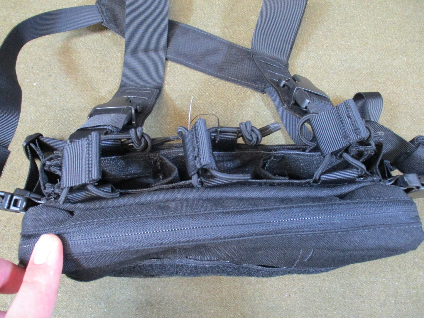 Condor Tactical Chest Rig Modular MOLLE Vest Black VA6-002 New
