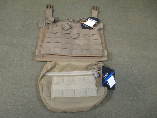 Condor WH9 Placard & VISM Utility Pouch Coyote Tan Tactical MOLLE Gear Set New