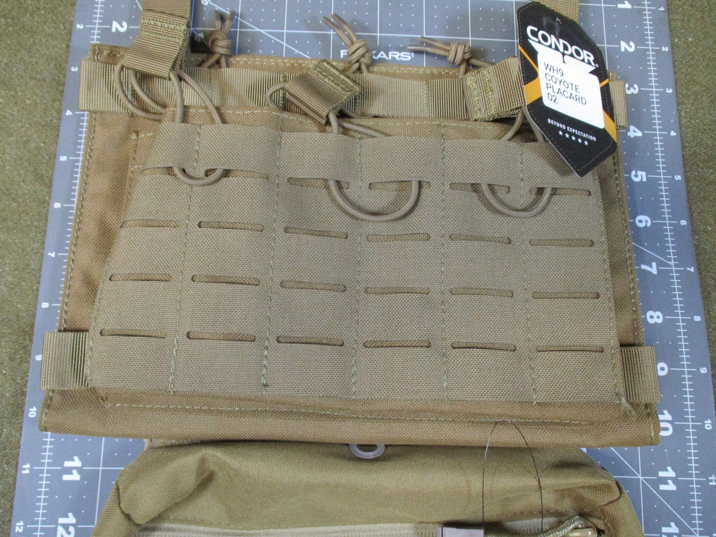 Condor WH9 Placard & VISM Utility Pouch Coyote Tan Tactical MOLLE Gear Set New