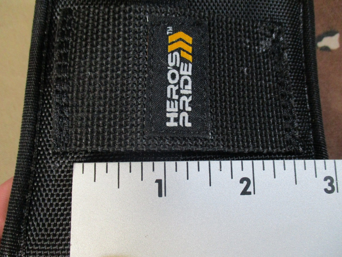 Hero's Pride 1038-L Double Pistol Magazine Case Open Top Large Duty Belt Pouch