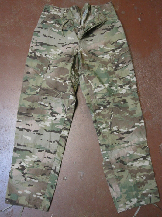 NEW MULTICAM ARMY COMBAT UNIFORM TROUSER BDU PANTS FLAME RESISTANT L-R BOTTOMS
