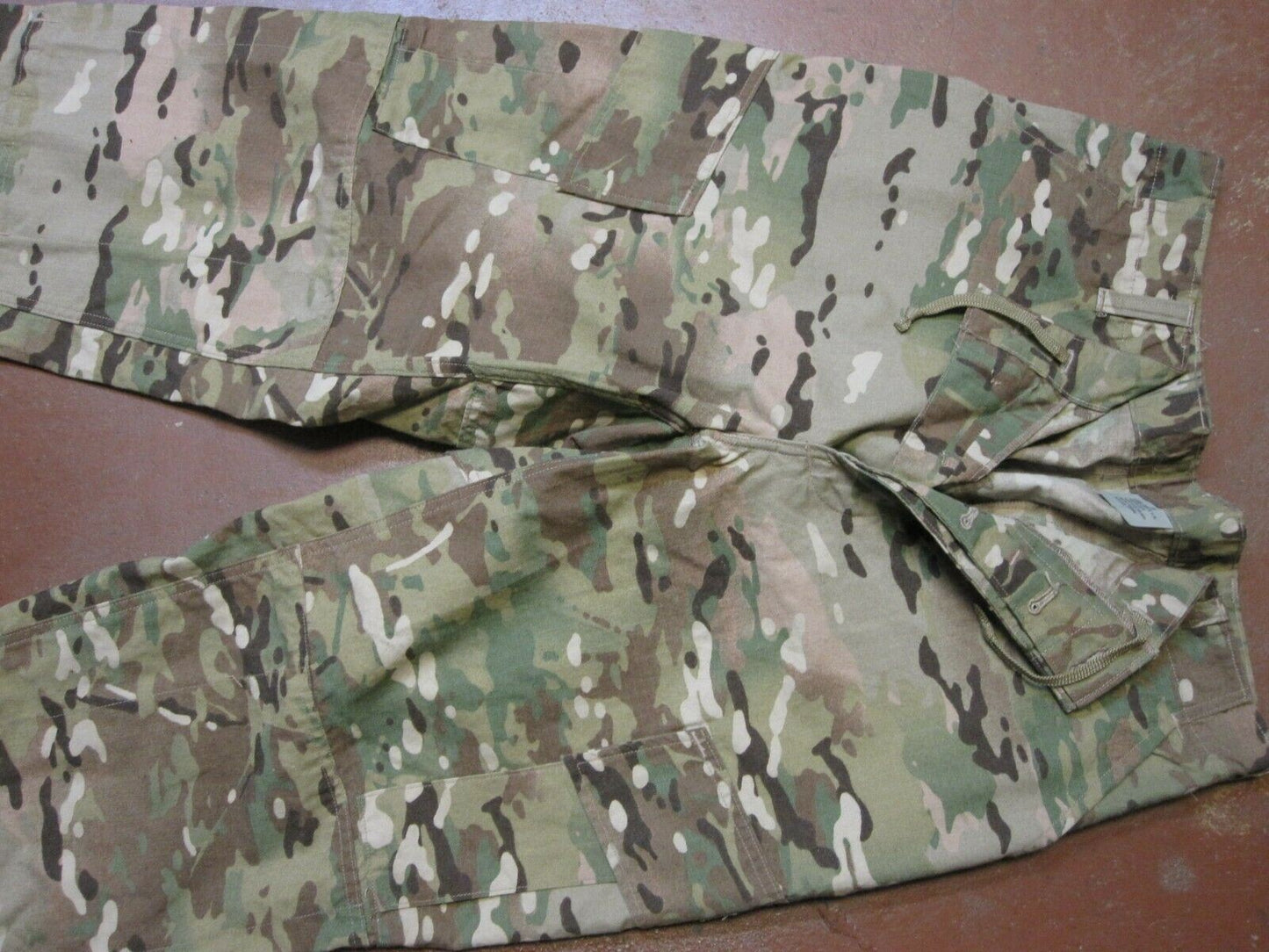 NEW MULTICAM ARMY COMBAT UNIFORM TROUSER BDU PANTS FLAME RESISTANT L-R BOTTOMS