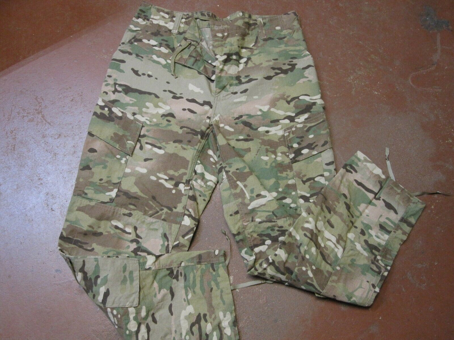 NEW MULTICAM ARMY COMBAT UNIFORM TROUSER BDU PANTS FLAME RESISTANT L-R BOTTOMS