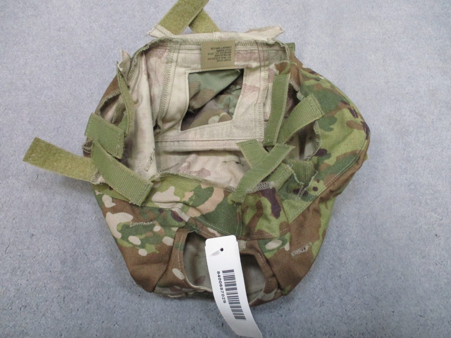 US Army Multicam Helmet Cover ECH ENVG 6 Color OCP L/XL ACH MICH IR Tabs