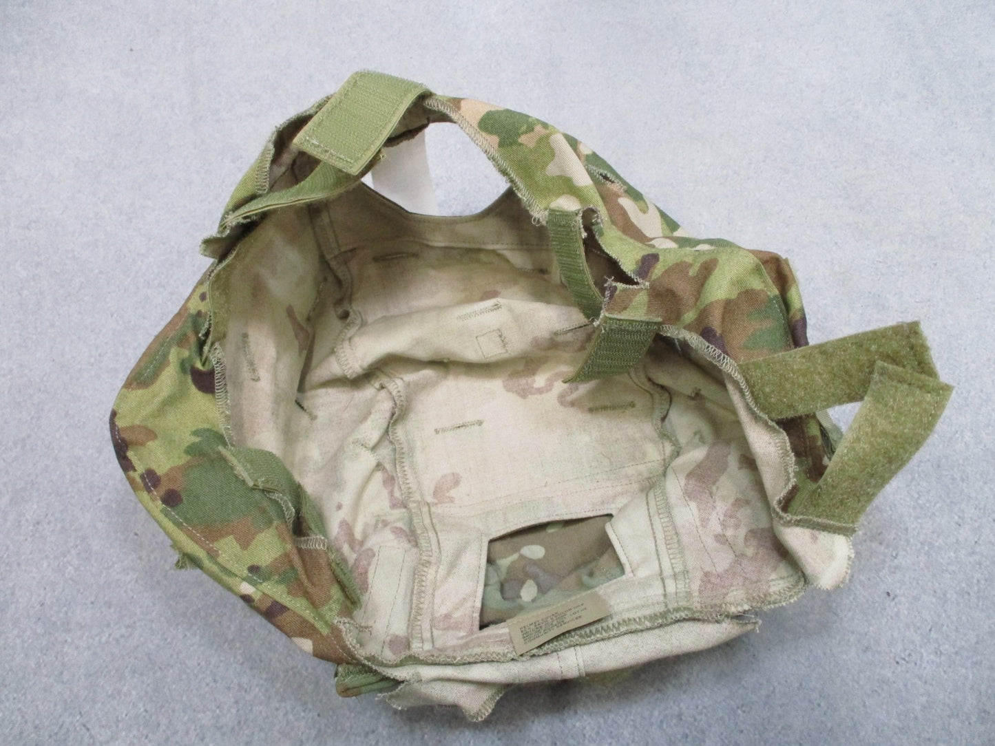 US Army Multicam Helmet Cover ECH ENVG 6 Color OCP L/XL ACH MICH IR Tabs