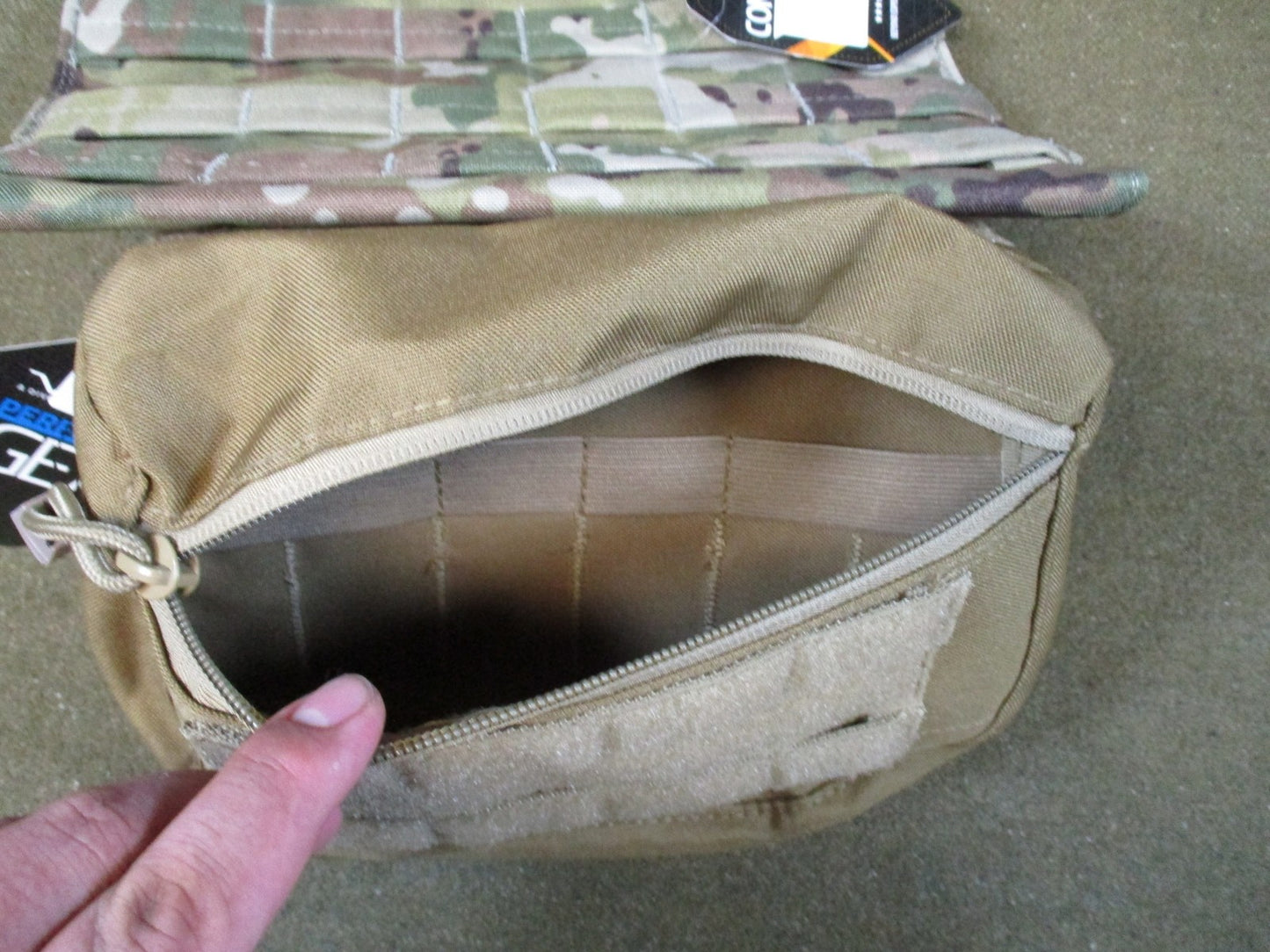 New Condor WH9-OCP Modular Placard Utility Pouch MultiCam Tactical Gear