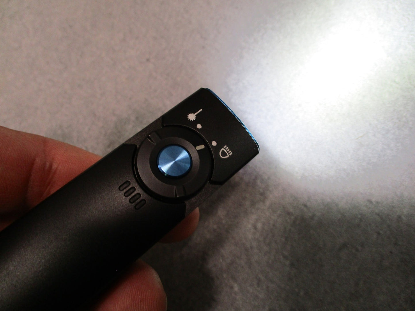 Olight Arkfeld Flashlight 1000 Lumens LED Laser Dual Light Source Rechargeable
