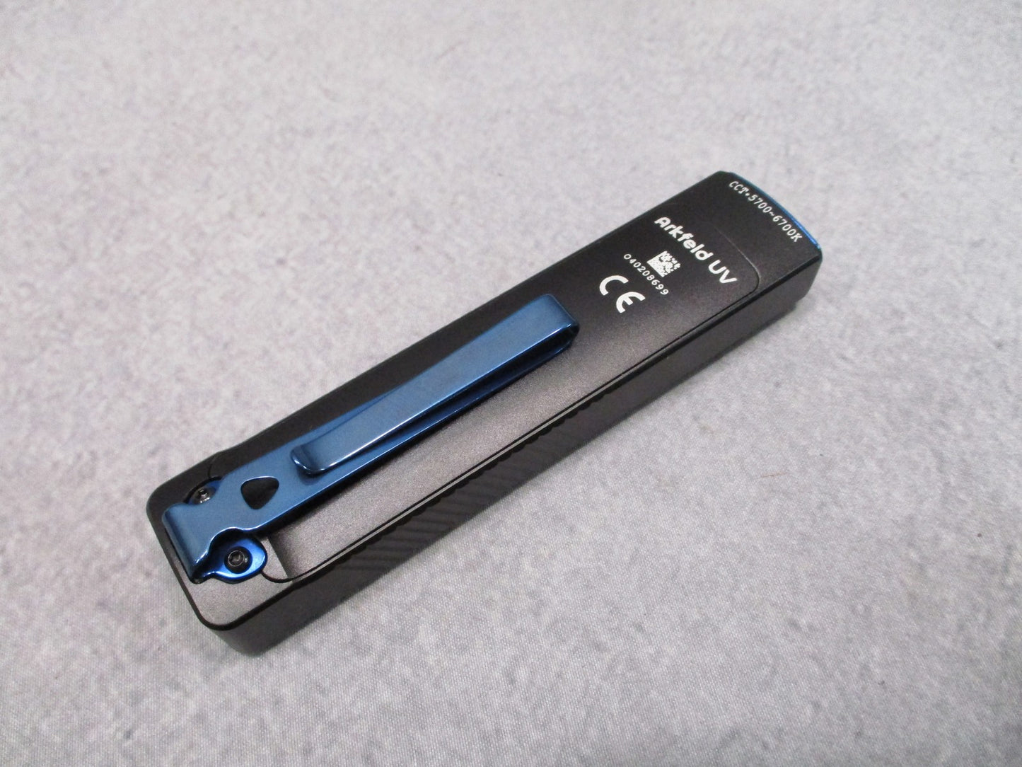 Olight Arkfeld UV Dual Light Source Rectangular EDC Flashlight 1000LM Recharge