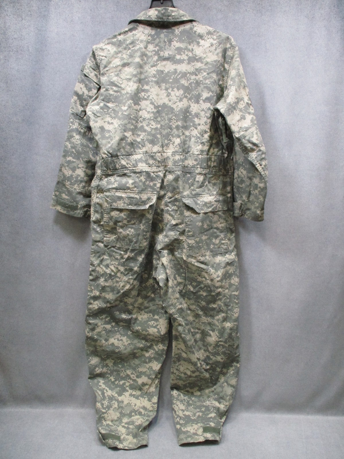 US Military Coveralls Mechanics X-Large Digital Camo Print Type III Used