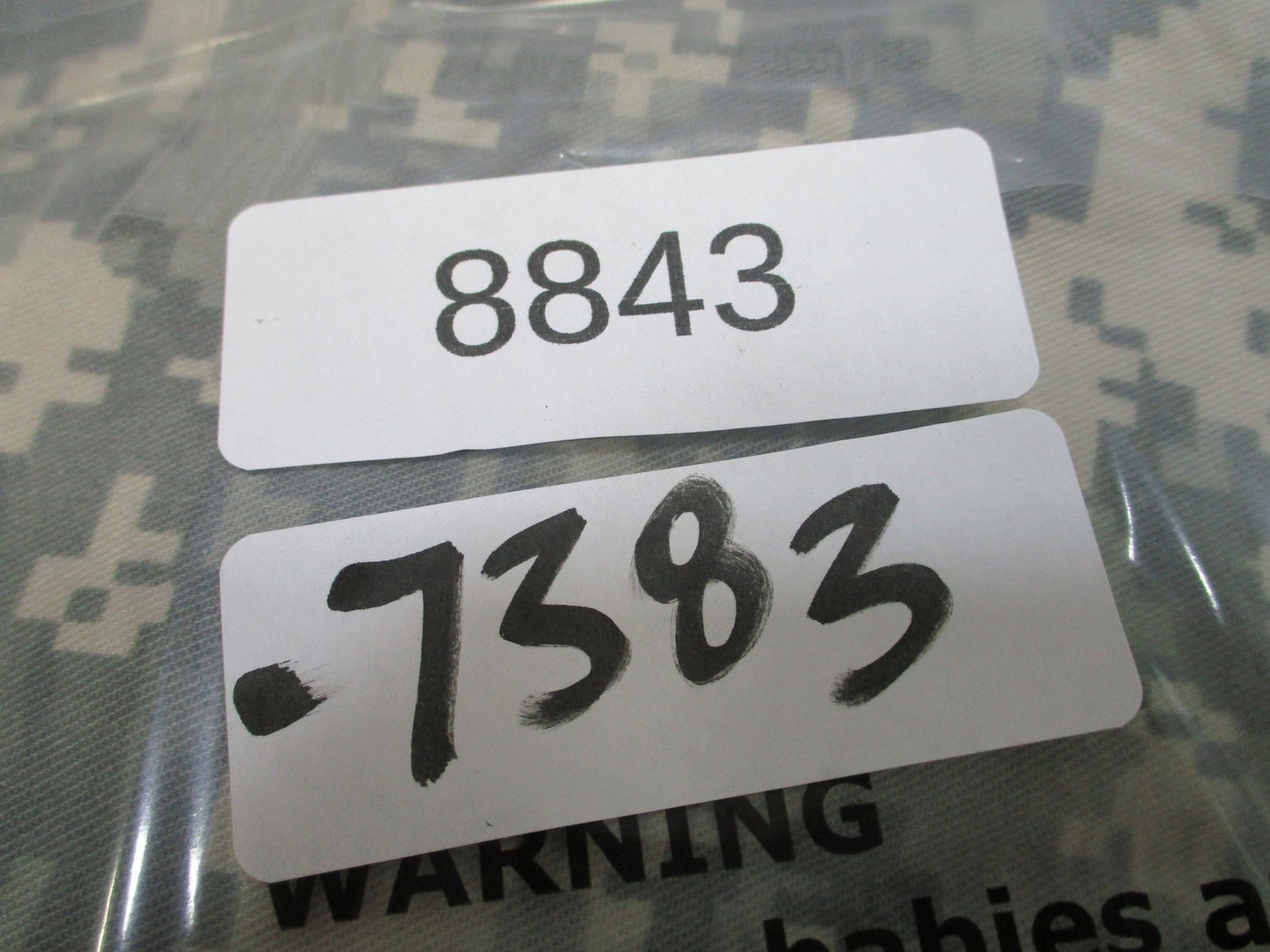 US Military Coveralls Mechanics X-Large Digital Camo Print Type III Used