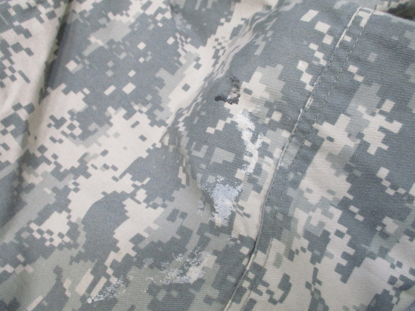 US Military Coveralls Mechanics X-Large Digital Camo Print Type III Used