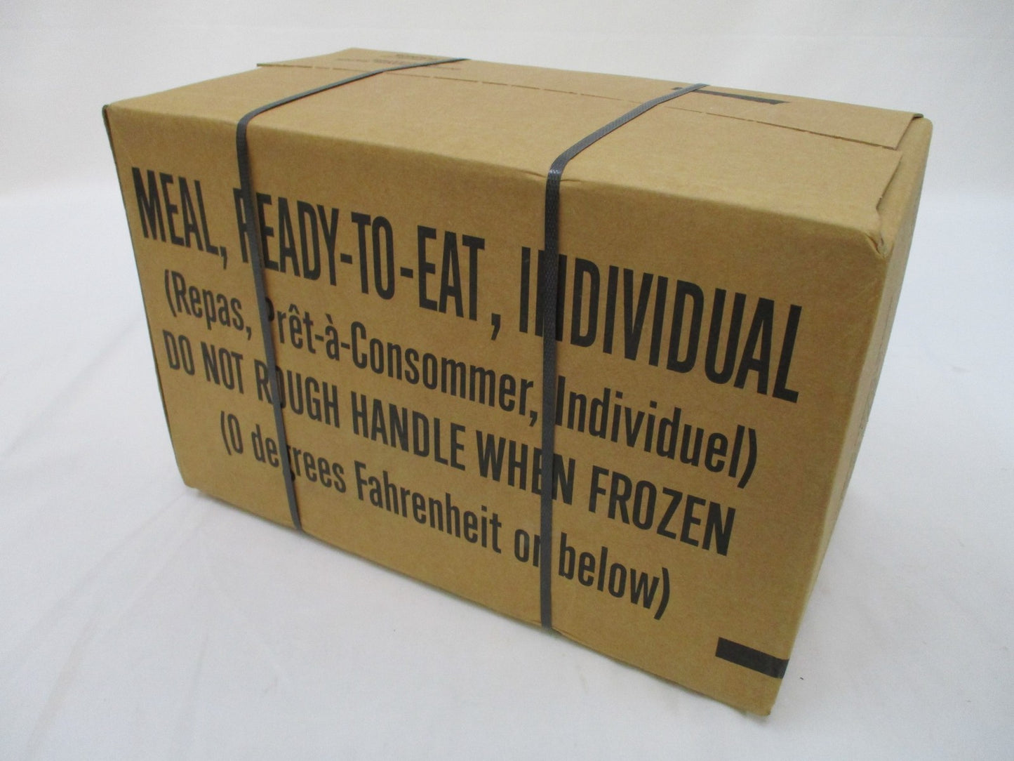 Military MRE Case A - 12 Sealed Meals, 2025 Inspection Year, Emergency Food
