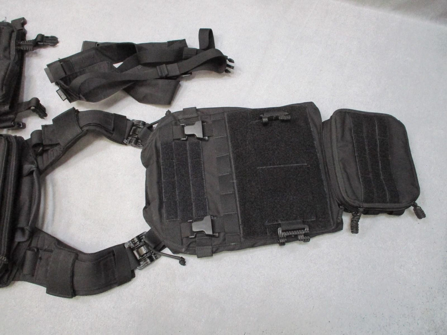 HRT LBAC Plate Carrier Full Setup Black Maximus Placard Hydro Pack No Plates