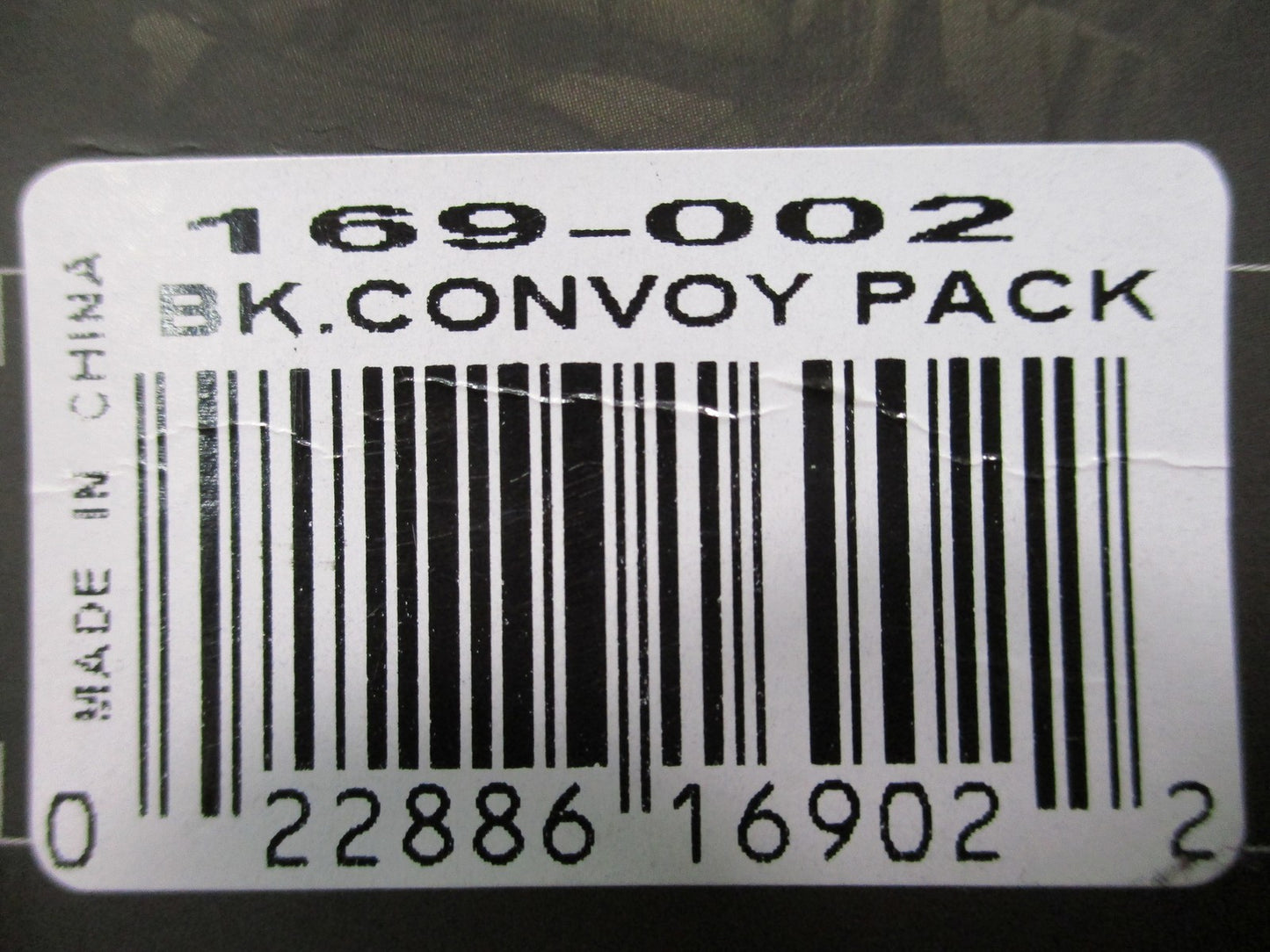 New Condor Convoy Pack Tactical Backpack Black 169-002 MOLLE Modular Bag