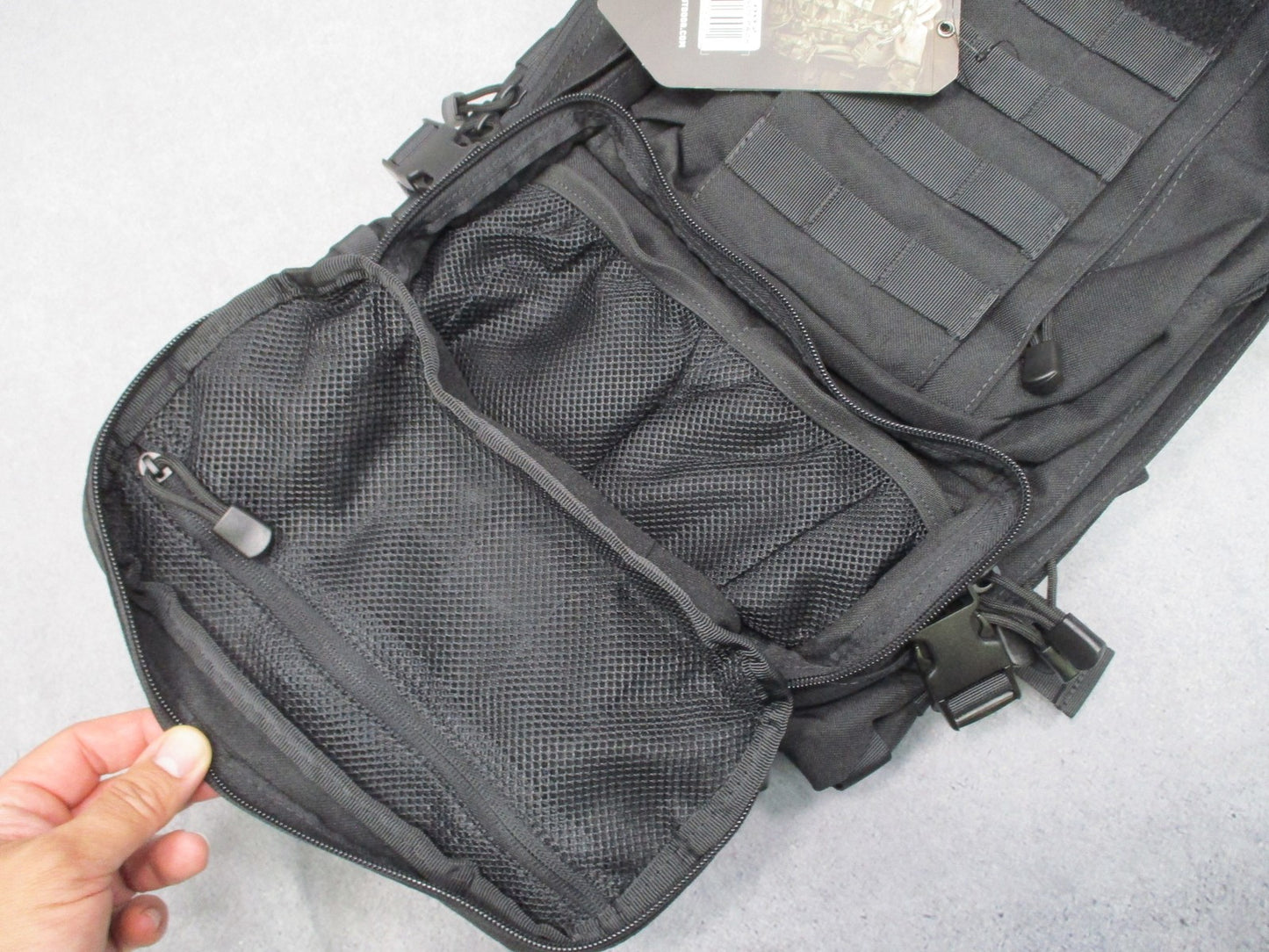 New Condor Convoy Pack Tactical Backpack Black 169-002 MOLLE Modular Bag