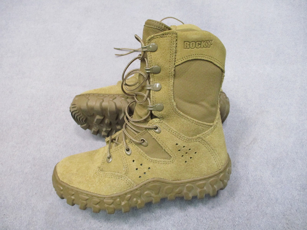 New Rocky S2V Predator Tactical Boots Men's 6M Coyote Brown RKC072 Vibram