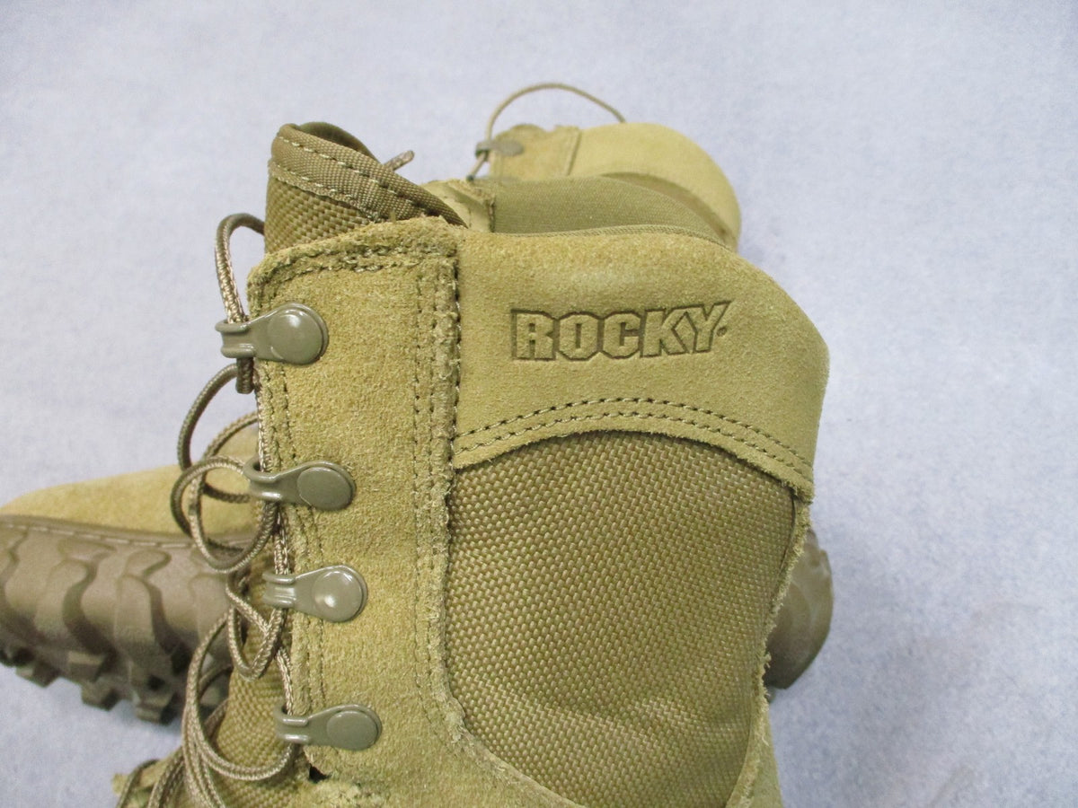 New Rocky S2V Predator Tactical Boots Men's 6M Coyote Brown RKC072 Vibram