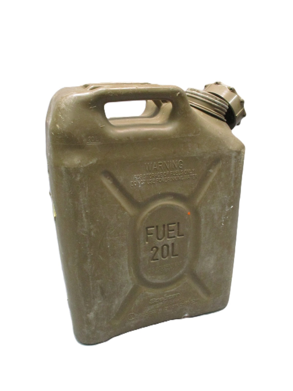 Coyote Brown Military Fuel Can 5 Gallon 20L Storage Container With Cap