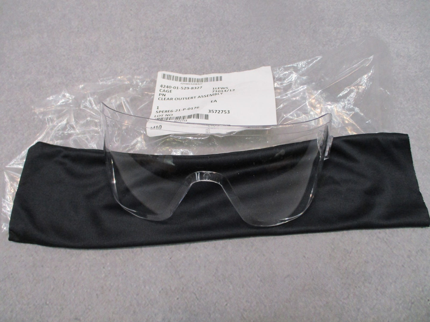 NEW AVON GAS MASK M50 M51 C50/FM50/FM53 CLEAR LENS COVER OUTSERT 71014/12
