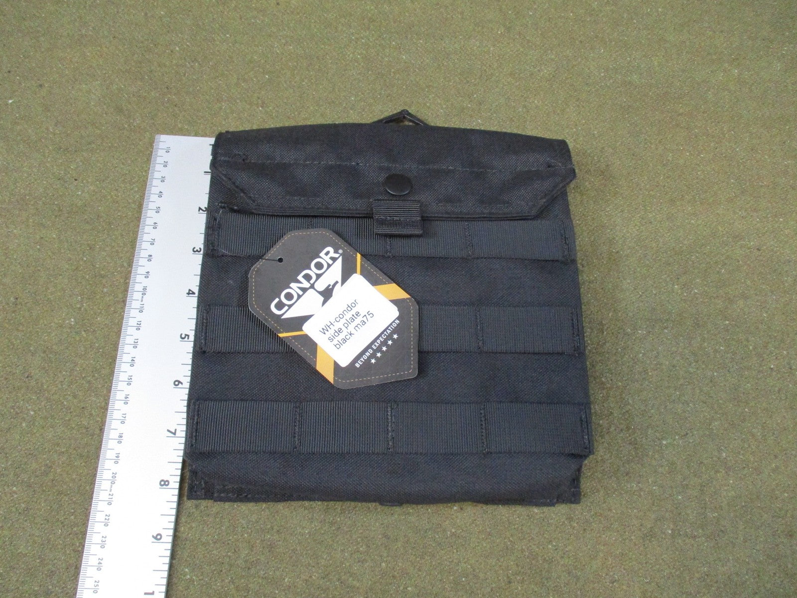 New Condor MA75 Side Plate Pouch MOLLE Compatible Tactical Gear Black ...