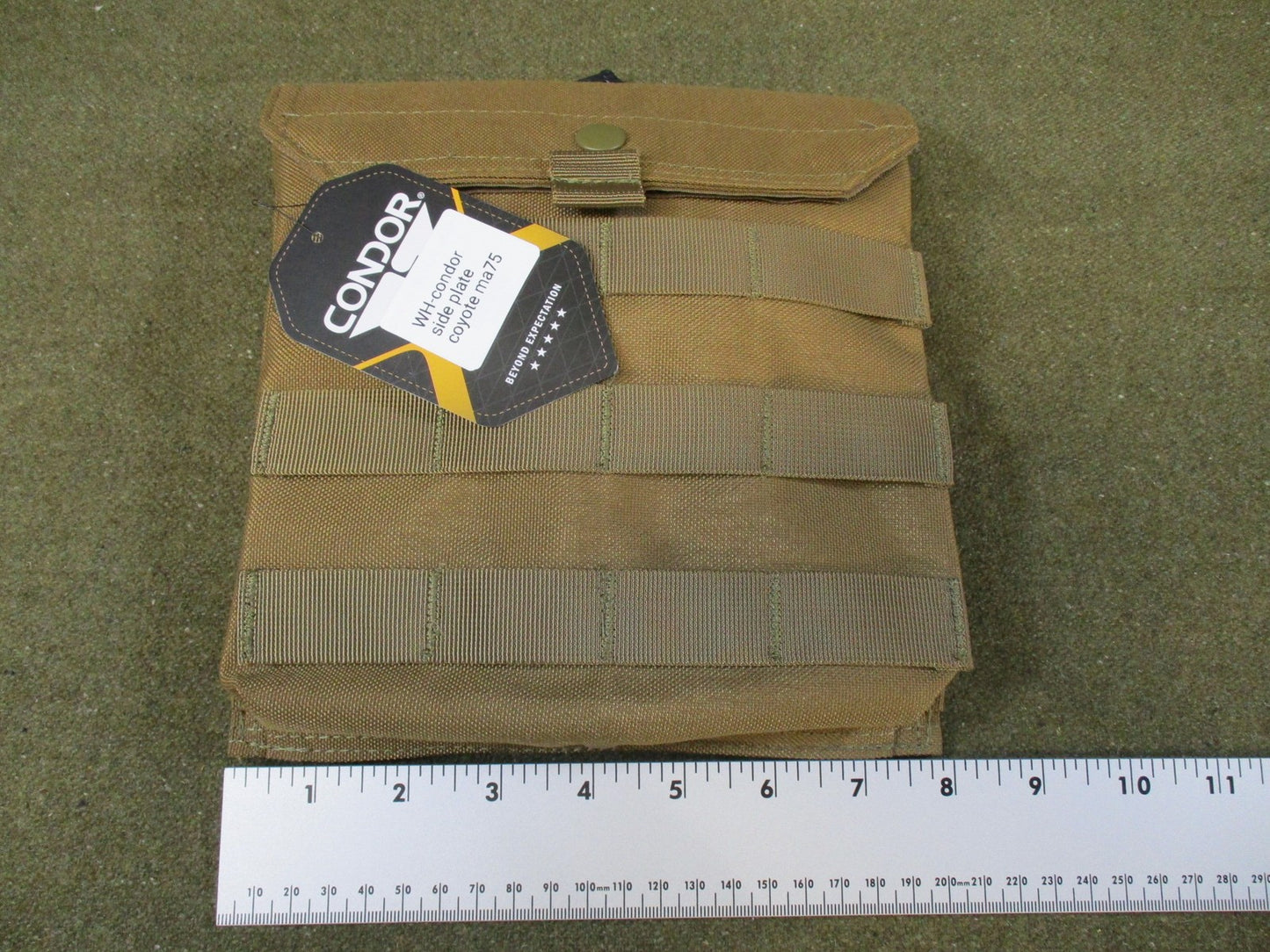 2pc New Condor MA75 Side Plate Pouch set Coyote Tactical MOLLE Armor Carrier