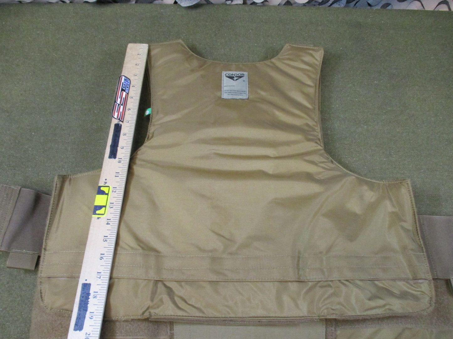 Condor Vanish Vest Coyote Brown Tactical MOLLE Plate Carrier New