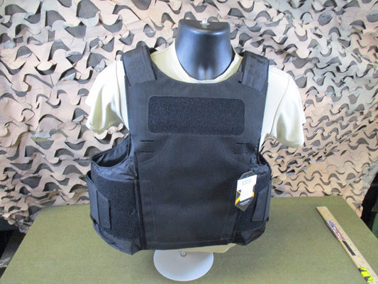 Condor Vanquish Vest Black Tactical Plate Carrier Vest MOLLE New w/ Tags