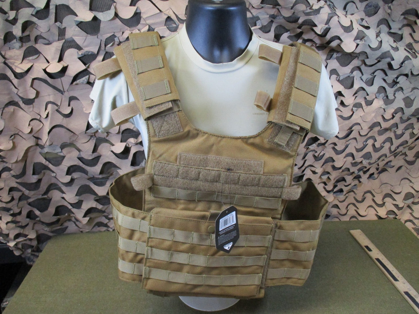 condor gunner plate carrier coyote brown tactical vest 201039