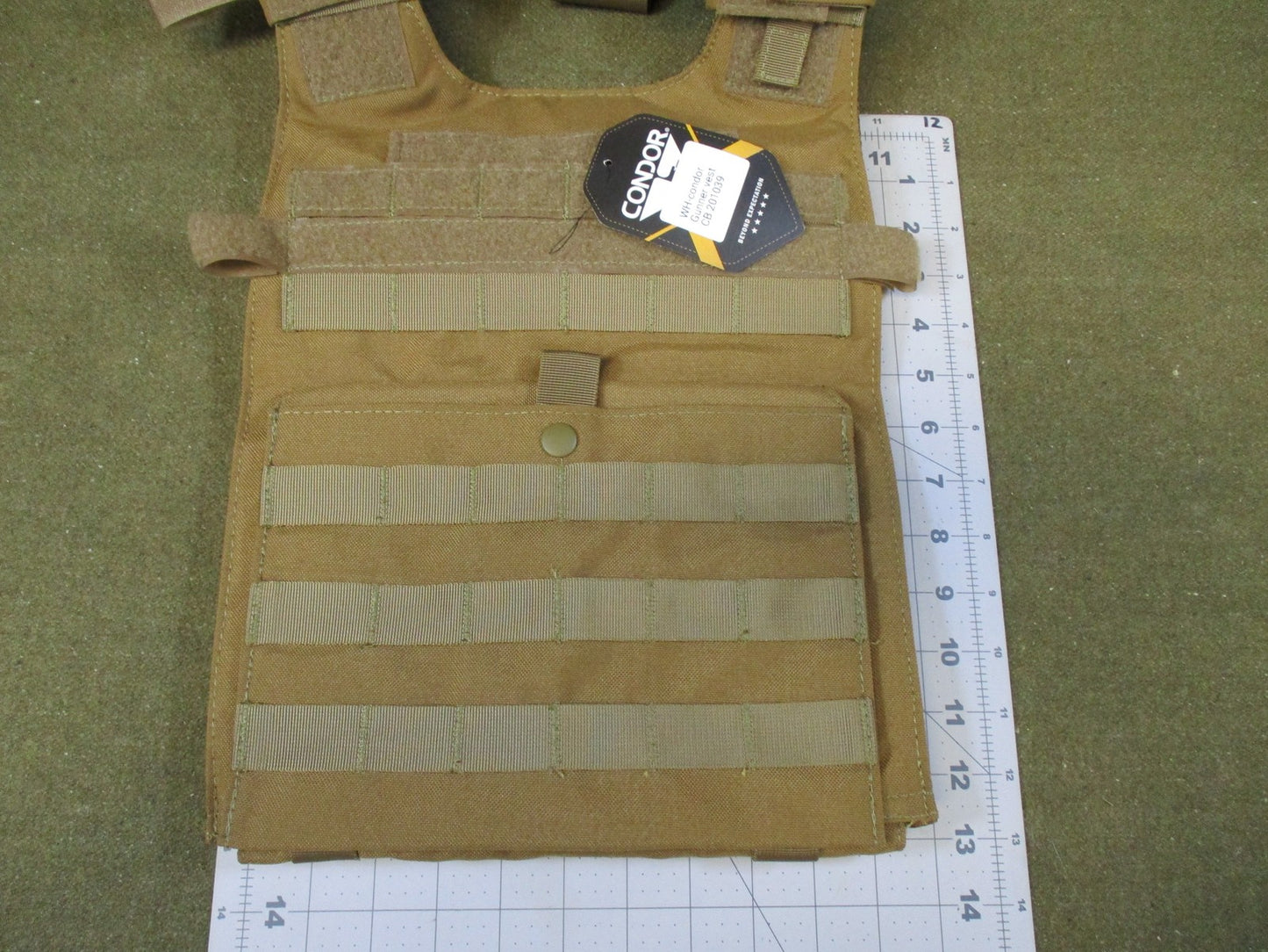 condor gunner plate carrier coyote brown tactical vest 201039