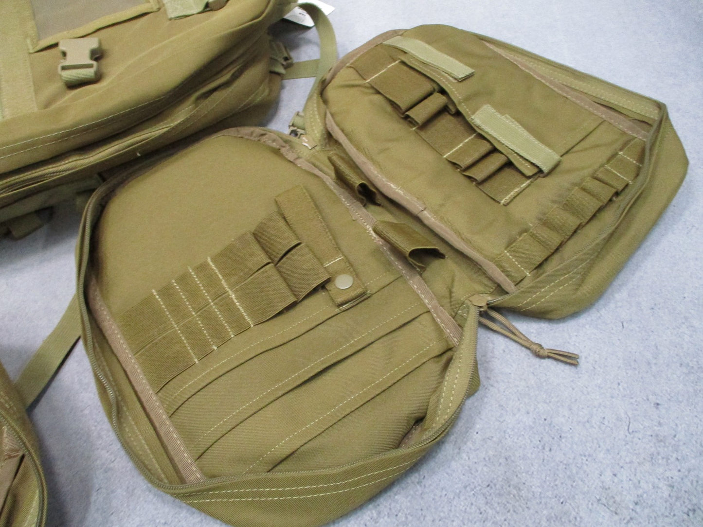 NEW US MILITARY MEDIC AID BAG M9 Coyote Tan STOMP LARGE FIELD PACK EMT CORPSMAN