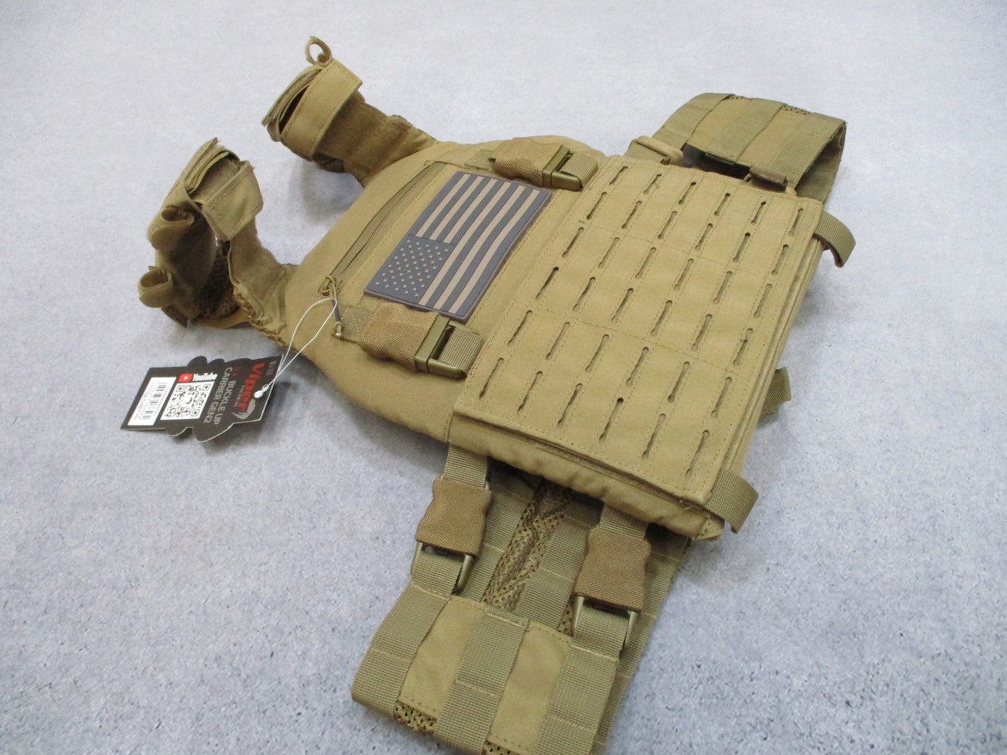 Viper Tactical VX Buckle Up Carrier Gen2 Plate Carrier Vest Coyote New w/ Tags