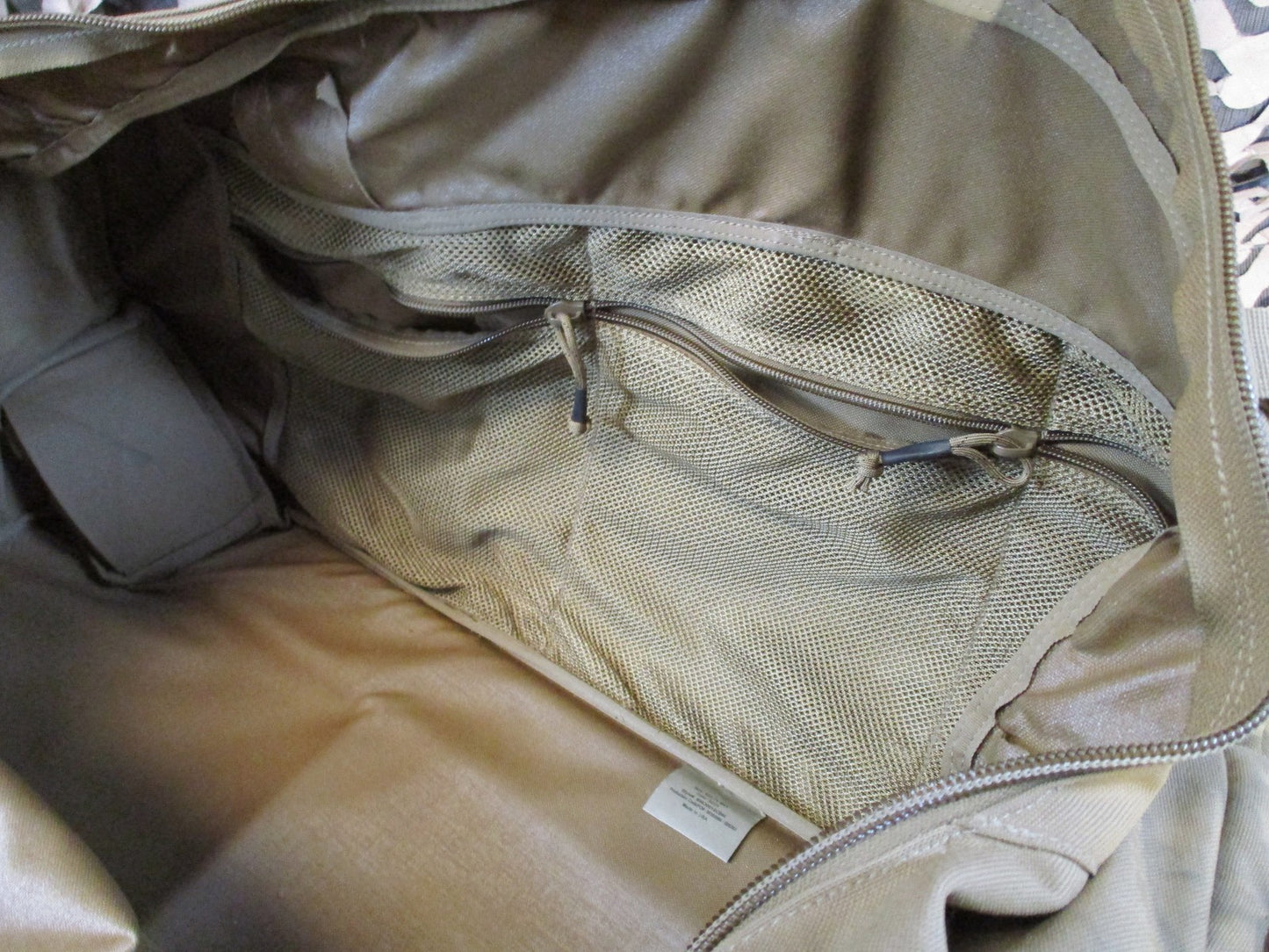Kelty BRT Rolling Deployment Bag Coyote Brown US Military Duffle Footlocker