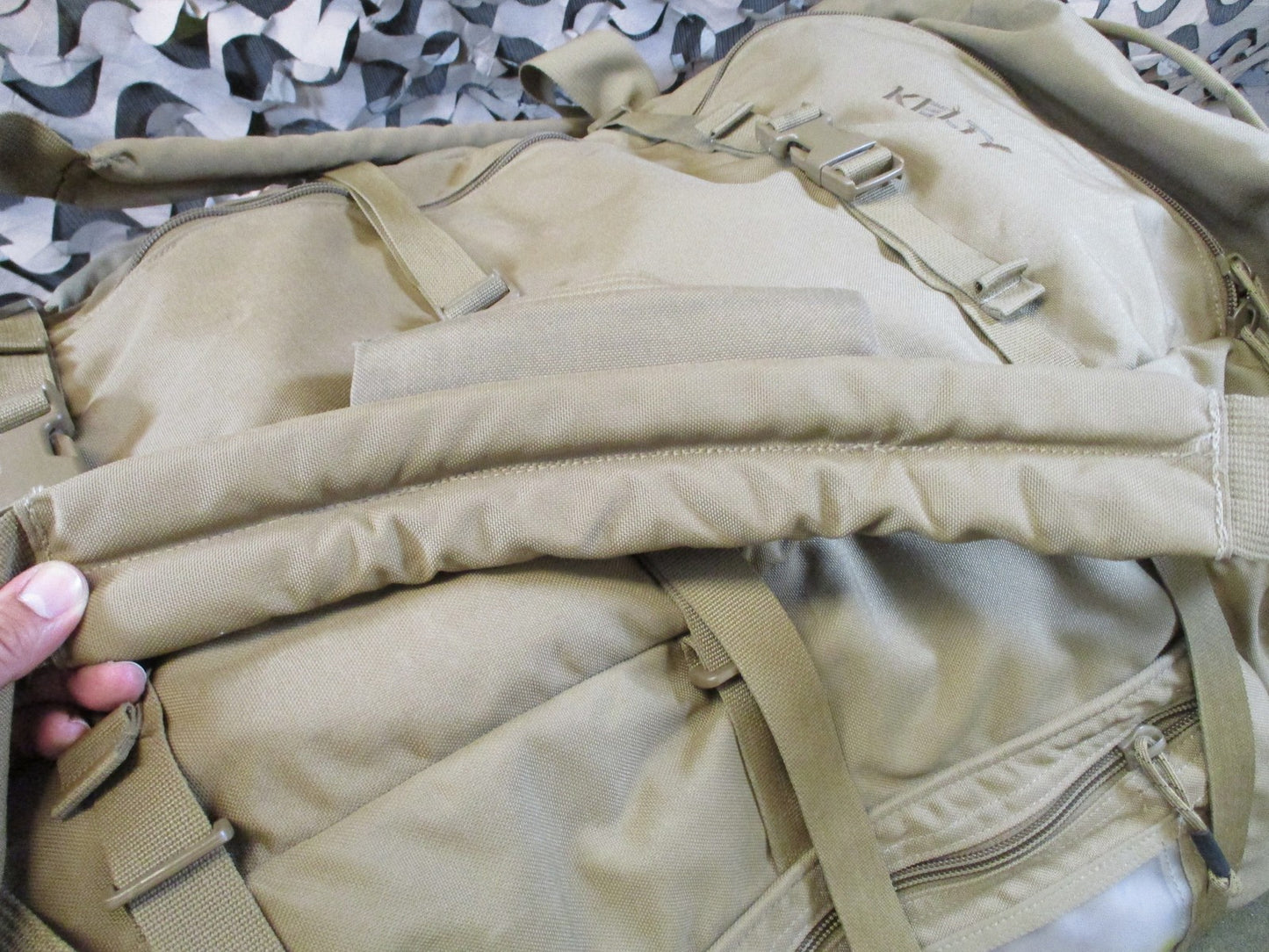Kelty BRT Rolling Deployment Bag Coyote Brown US Military Duffle Footlocker
