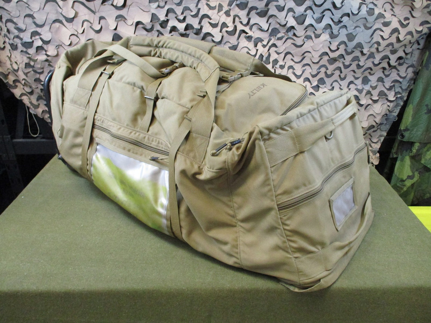 Kelty BRT Rolling Deployment Bag Coyote Brown US Military Duffle Footlocker