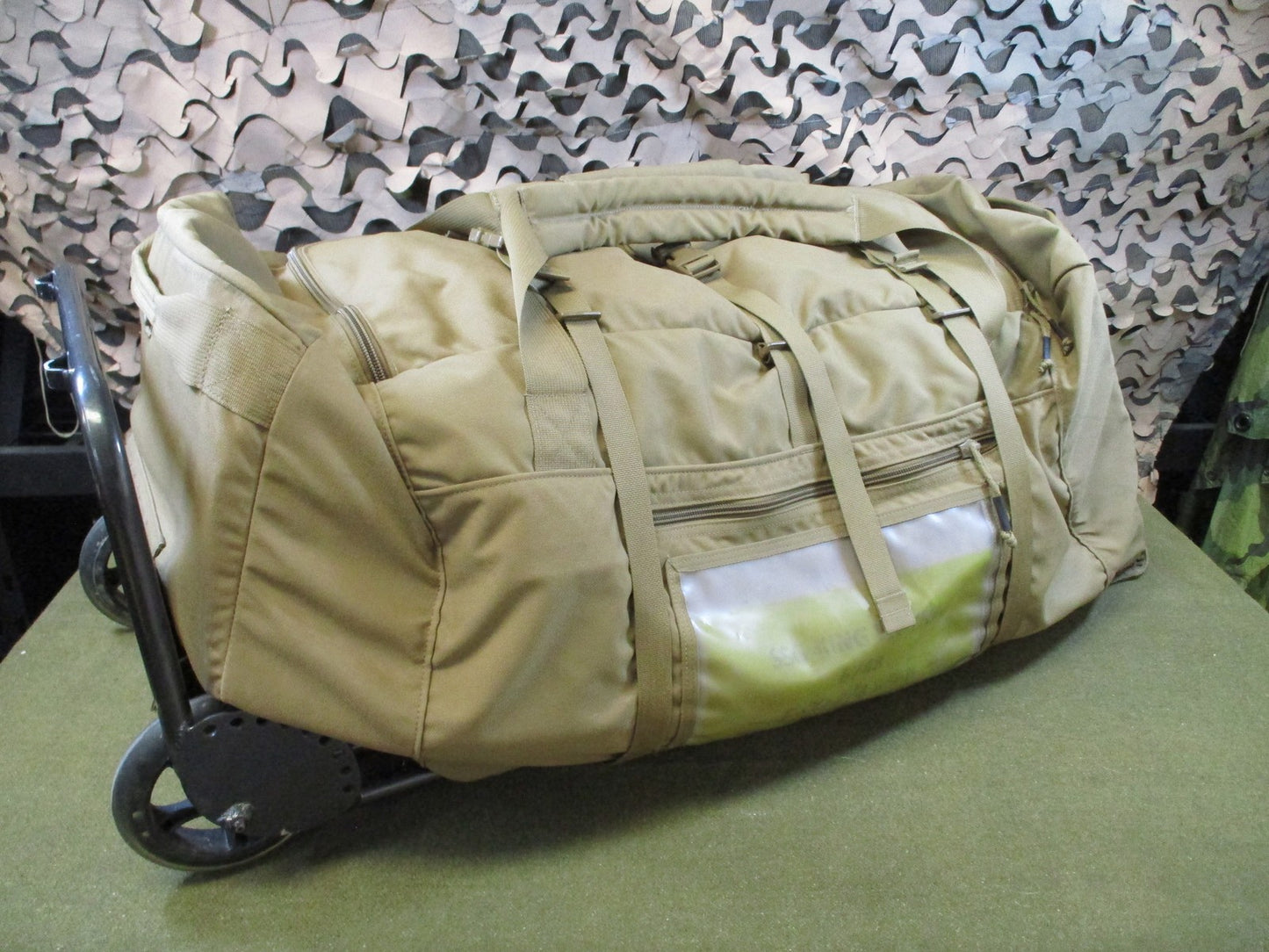 Kelty BRT Rolling Deployment Bag Coyote Brown US Military Duffle Footlocker