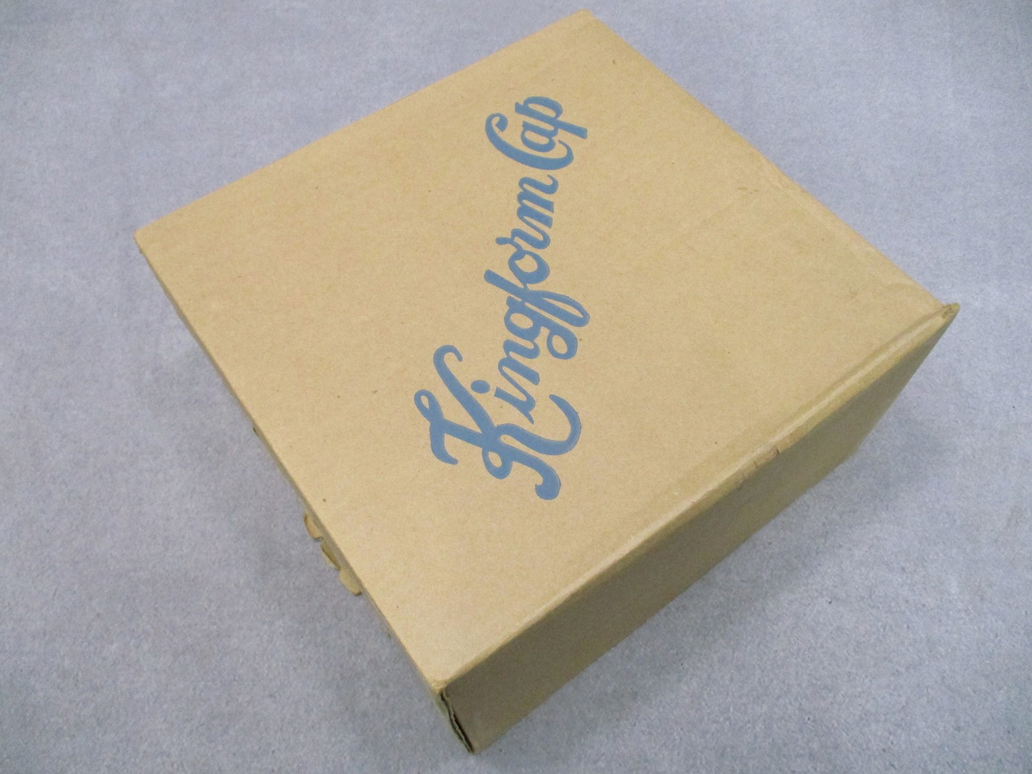 US Army Dress Blue Service Cap Kingform Size 7 1/4 NOS Military Surplus Box