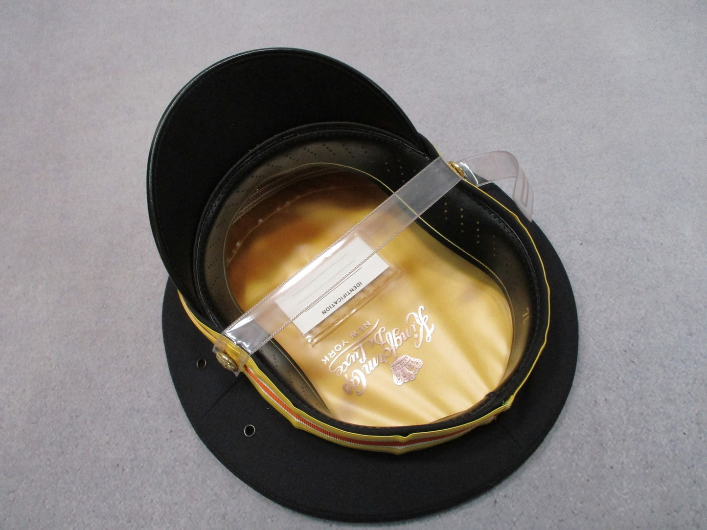 US Army Dress Blue Service Cap Kingform Size 7 1/4 NOS Military Surplus Box