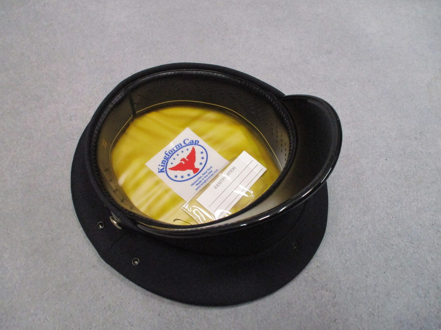 Kingform Cap US Army Dress Blue Cap Field Grade Size 7 1/8 w/ Insignia